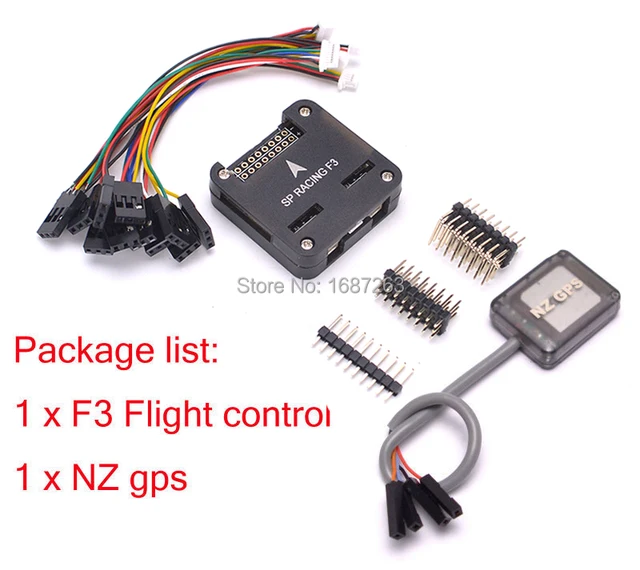 Ublox 7 Series Mini NZ GPS + SP Racing F3 Flight