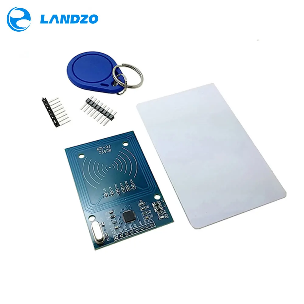 

RC522 MFRC-522 RFID RF IC card sensor module to send S50 Fudan card, keychain