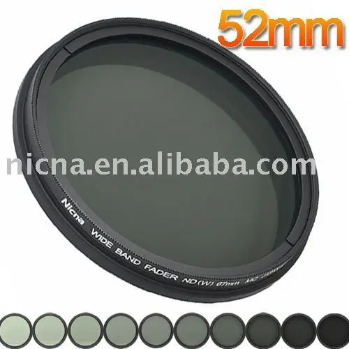 Nicna Fader ND фильтр регулируемая от ND2 для ND400 ND2-ND400 MC Pro мульти-фильтр с покрытием