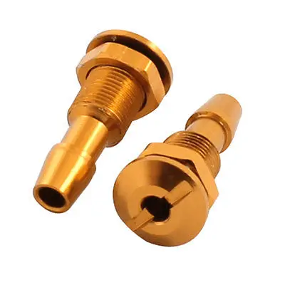 M6 Dia Thread 20mm x 9mm Copper Tone Aluminum Water Outlet for RC Model |