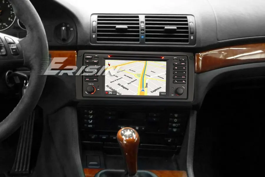Discount Erisin ES2953B 7" DAB+ Android 9.0 Car Stereo GPS WiFi DVR TPMS for BMW 5 Series E39 E53 X5 M5 Sat Nav 1
