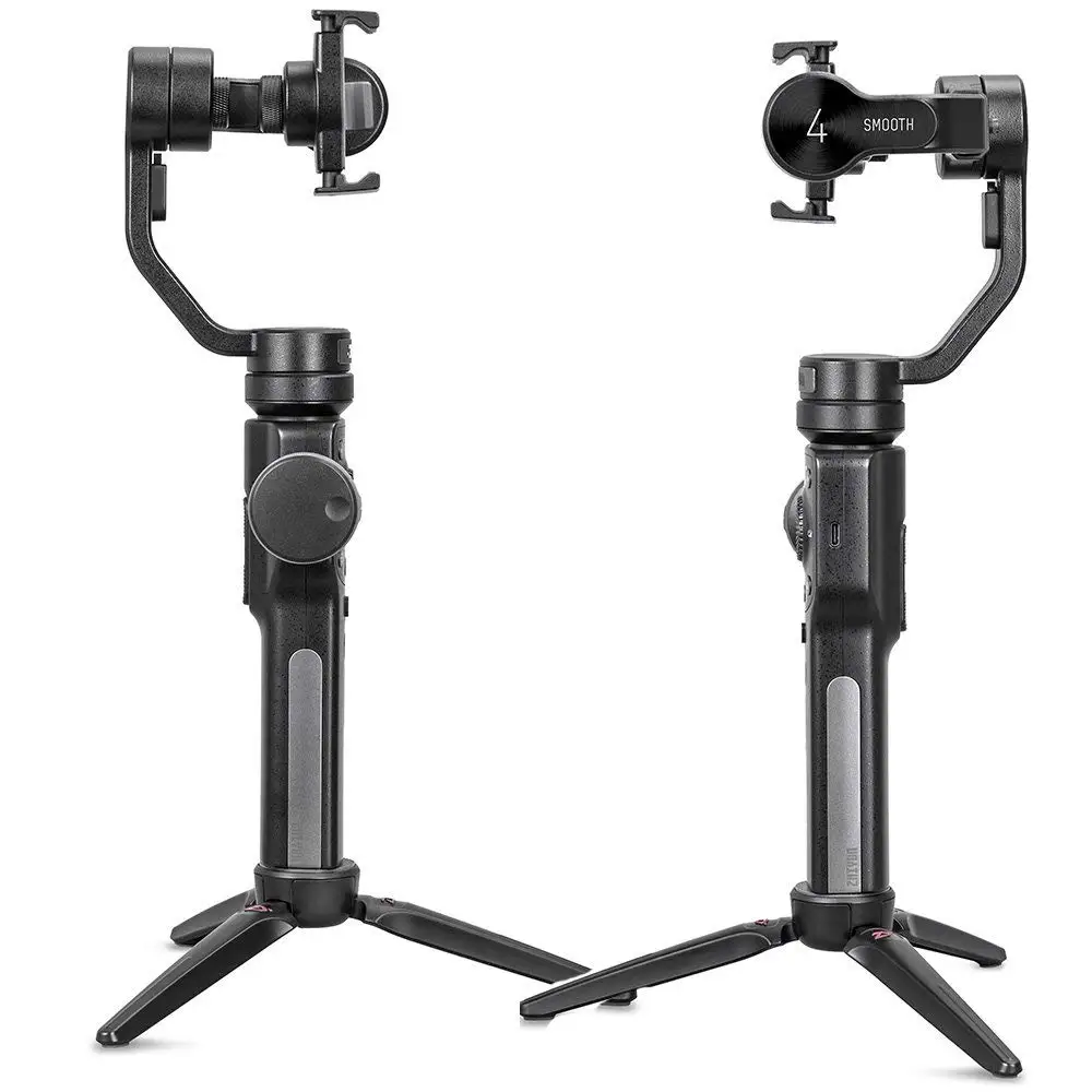 Zhiyun Smooth 4 3-Axis Handheld Gimbal Stabilizer w/Focus Pull & Zoom for iPhone Xs Max Xr X 8 Plus