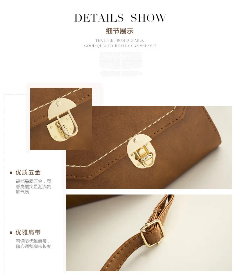 9 2016 New Spring And Summer Handbags Korean Fashion Trend Ladies Solid Color Car Suture Women Bags Shoulder Messenger