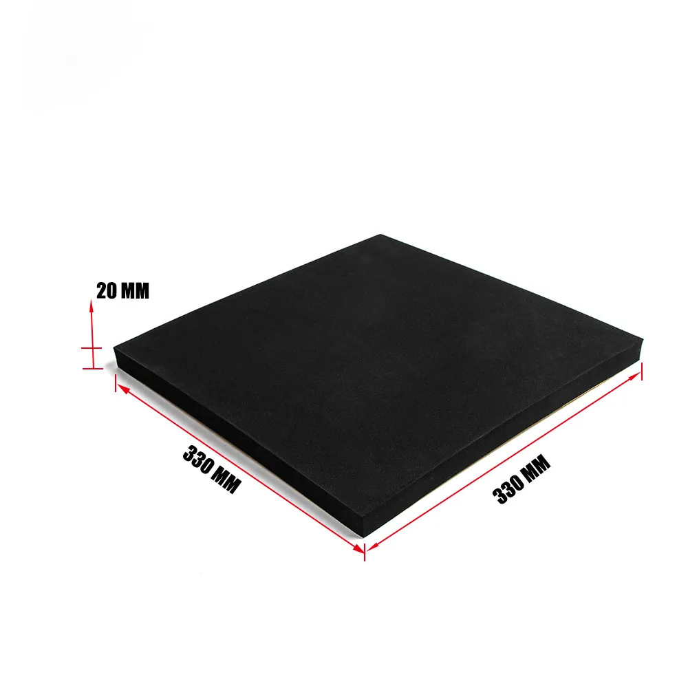 Thickness 20MM 1 см, 2 см, 1,5 см, для гонок на мотоциклах, пенопластовая накладка на сиденье, Толстая черная, универсальная, подходит - Цвет: Thickness 20MM