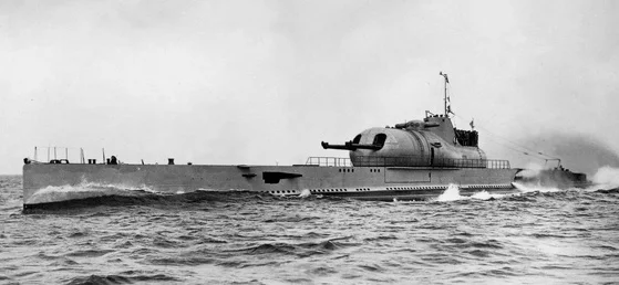 1:350 французская подводная лодка Surcouf 1942 Вторая мировая война военная модель