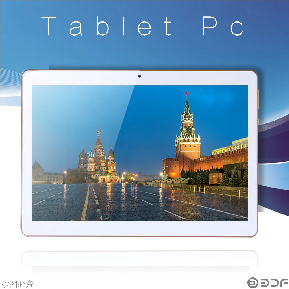 10 дюймов Android 6,0 Tablet Pc 2 ГБ Оперативная память 16 ГБ Встроенная память 3g двухкарточный смартфон Планшеты 4 ядра 1280*800 ips ЖК-дисплей Bluetooth WI-FI 7 8 9 10