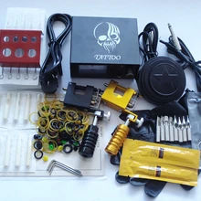 2 татуировки комплекты для продажи завершена установка Перманентный макияж тату комплект лучших тату машины цена