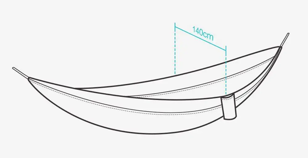 Xiaomi Mijia Zaofeng гамак 300 кг подшипник открытый парашют Кемпинг подвесной спальный кровать качели портативный для путешествий в дороге