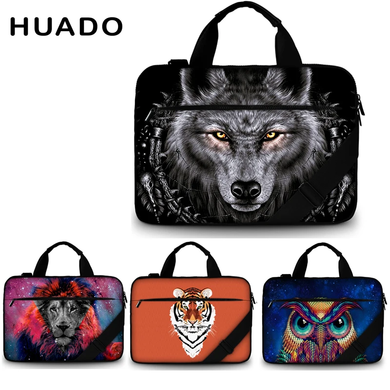 laptop bag 17 inch for xiaomi/macbook/acer/hp/asus canvas shoulder laptop bags for men 17.3 15.6 13.3