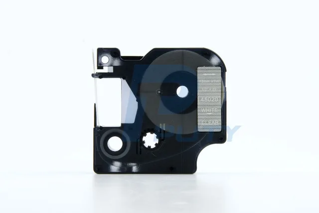 Cheap White on Clear 45020 label cassette 12mm compatible for DYMO label printer Cheap White on Clear 45020 label cassette 12mm compatible for DYMO label printer