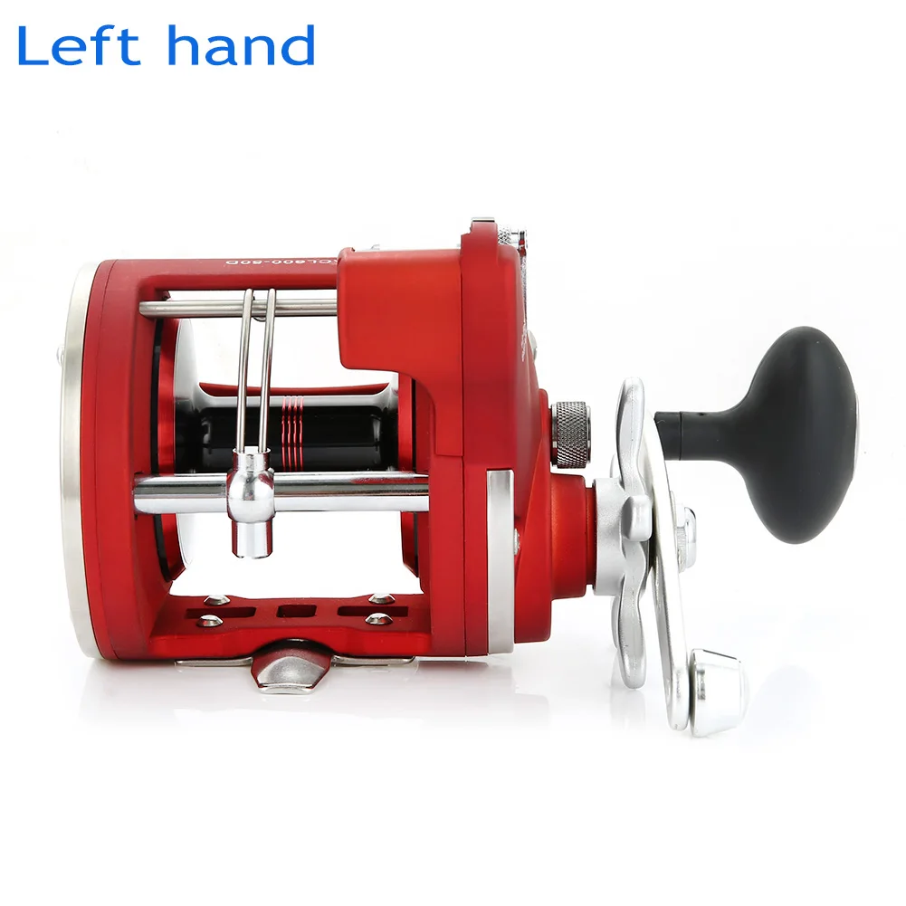 

Hot Selling Left / Right Hand 12 Bearings Fishing Reel with Electric Depth Counter Double Brake System Bait Casting Drum