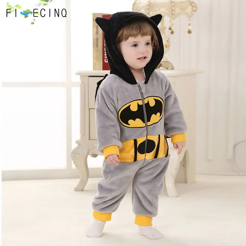 Superhero Toddler Baby Boy Romper Costume Outfit Sleepsuit Jumpsuits Fancy Dress