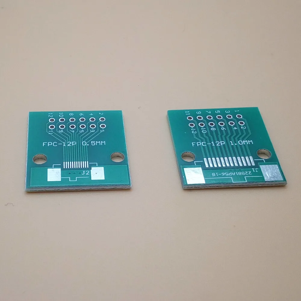 10 шт. плата адаптера FPC 0 5 мм 1 шаг до 2 45 плоский кабель для PCB LCD 6P 8P 10P 12P 20P 24P 30P