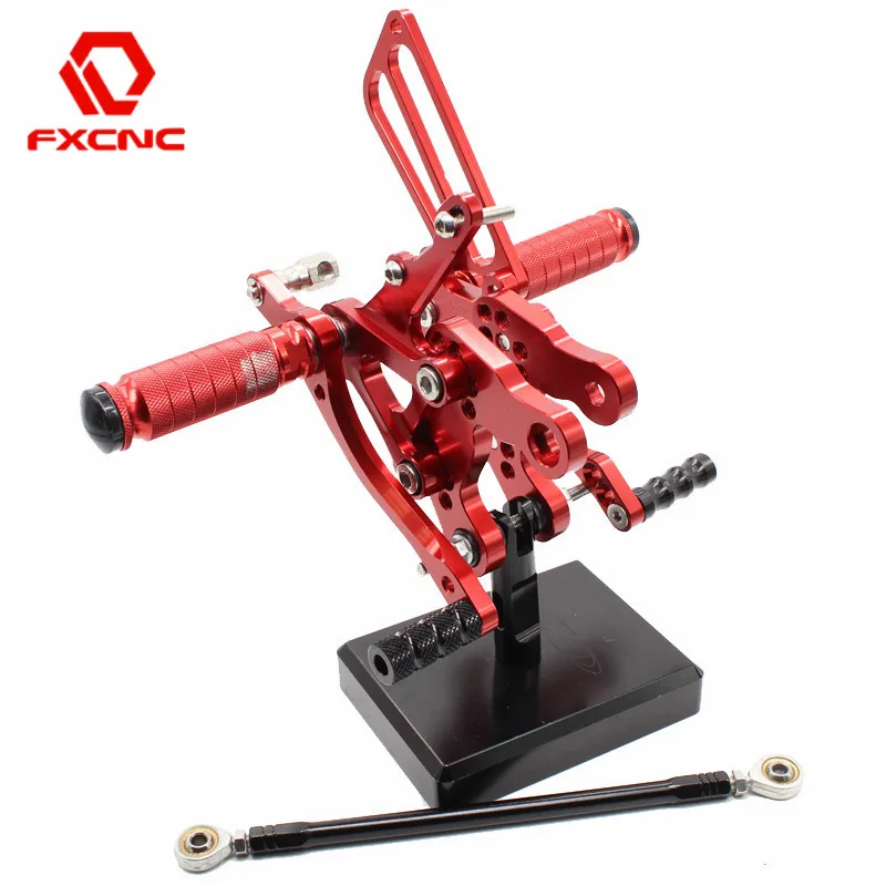 

FOR Honda CBR900RR 893cc (SC28) CBR919RR (SC33) CBR400RR NC29 Adjustable Motorcycle Rearsets Rear Sets Foot Pegs Pedal Footrest
