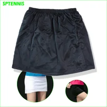 Облегающая юбка для ракеток для бадминтона и тенниса, мини-юбка, женские летние спортивные юбки трапециевидной формы, черно-белые, M 3XL