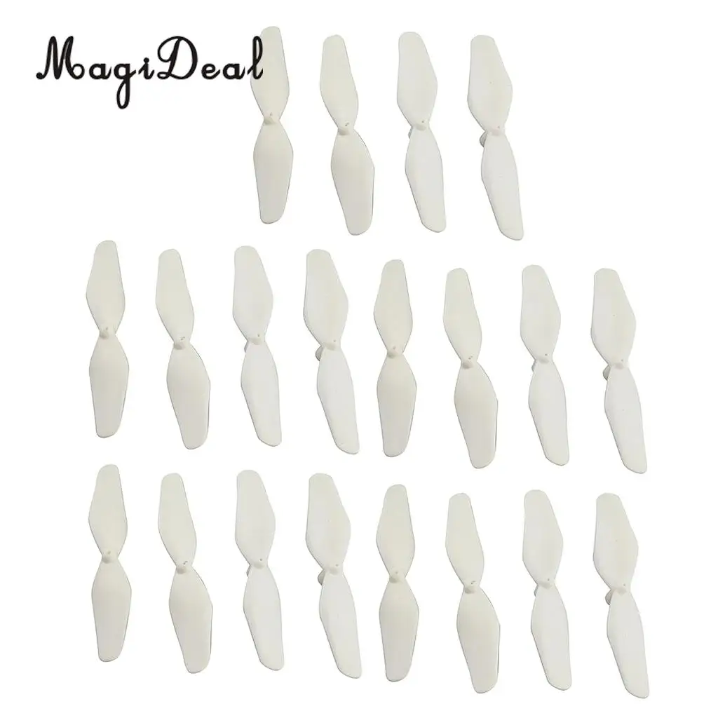 MagiDeal 20Pcs/Pack Propeller Prop CW CCW for SYMA X20 X20W RC Helicopter Quadcopter UAV Drone Spare Parts