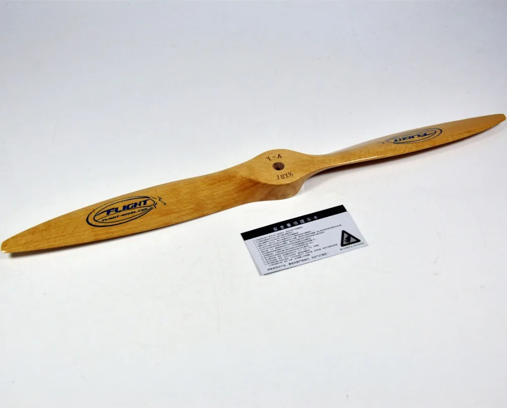 

1PC 18X8 19x8 strong CCW Wooden propeller Gasoline Prop For RC Plane