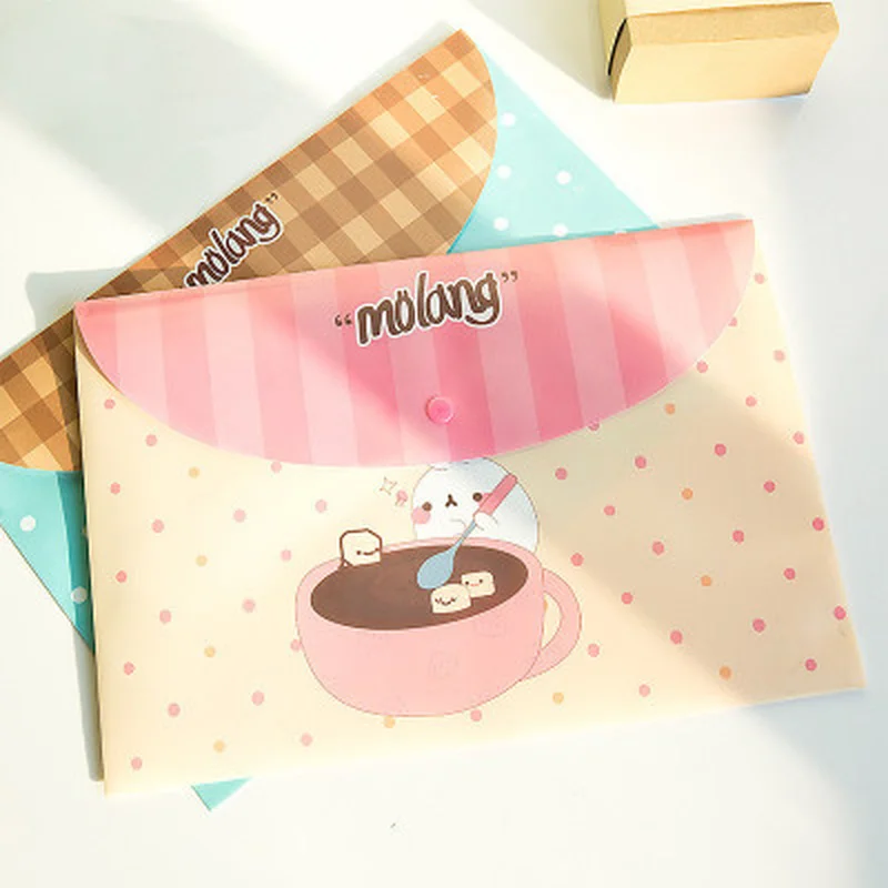 Сумка для карандашей канцелярские новинки Kawaii папка документов стильная