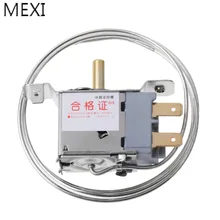 MEXI WPF22-L AC 250V 2Pin термостат для холодильника бытовой металлический контроллер температуры