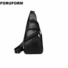Высококачественная Мужская сумка-мессенджер из натуральной воловьей кожи винтажный нагрудный рюкзак дорожная модная сумка через плечо LI-2364