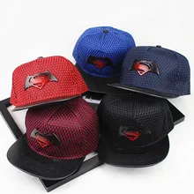 Ггмм Новинка года Бэтмен Vs Супермен против Бэтмена Американский DC анимация комиксы мультфильм Вентиляторы Бейсбол Snapback Кепки шапка для взрослых Для мужчин