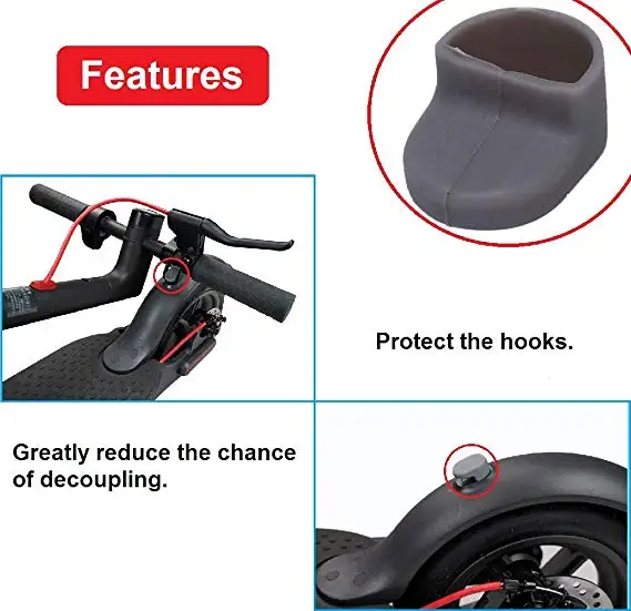 Discount Rear Mudguard for Xiaomi Mijia 365 Electric Scooter Parts Set Mud Guards Mountain Bike Bicycle Mudguard Electric Scooter Rear 4