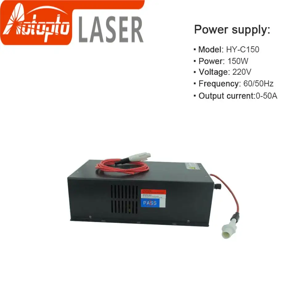 Excellent Low Current Power Control Laser Power Supply 130watt 150watt HY-C150-Y3