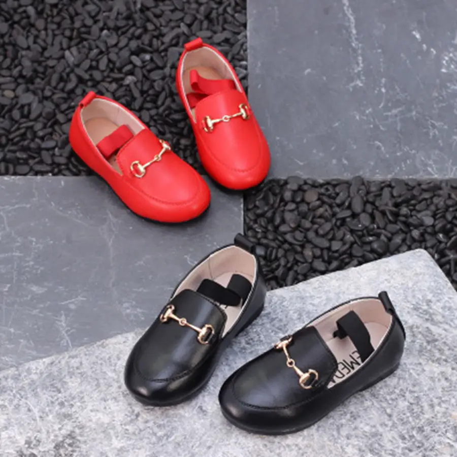 

Children's Shoes Spring New Girls Princess Leather Shoes Korean Shoes Children's Leather Shoes