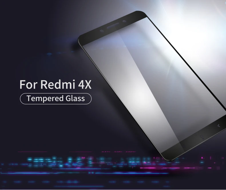 Mofi для Xiaomi redmi 4X Защитная пленка для экрана для Xiaomi redmi 4X закаленное стекло для Xiaomi redmi 4X защитная пленка 3D