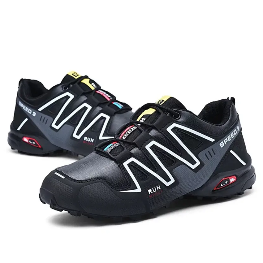 2019 dewbest سرعة الصليب 3 CS رمادي أحذية رياضية تنفس رياضية zapatillas Hombre Deportivas الذكور تشغيل Speedcross أحذية