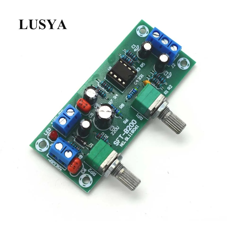 NE5532 DC 12V-24V Low-pass Filter Subwoofer 2.1CH//Pre-Amplifier Preamp Board