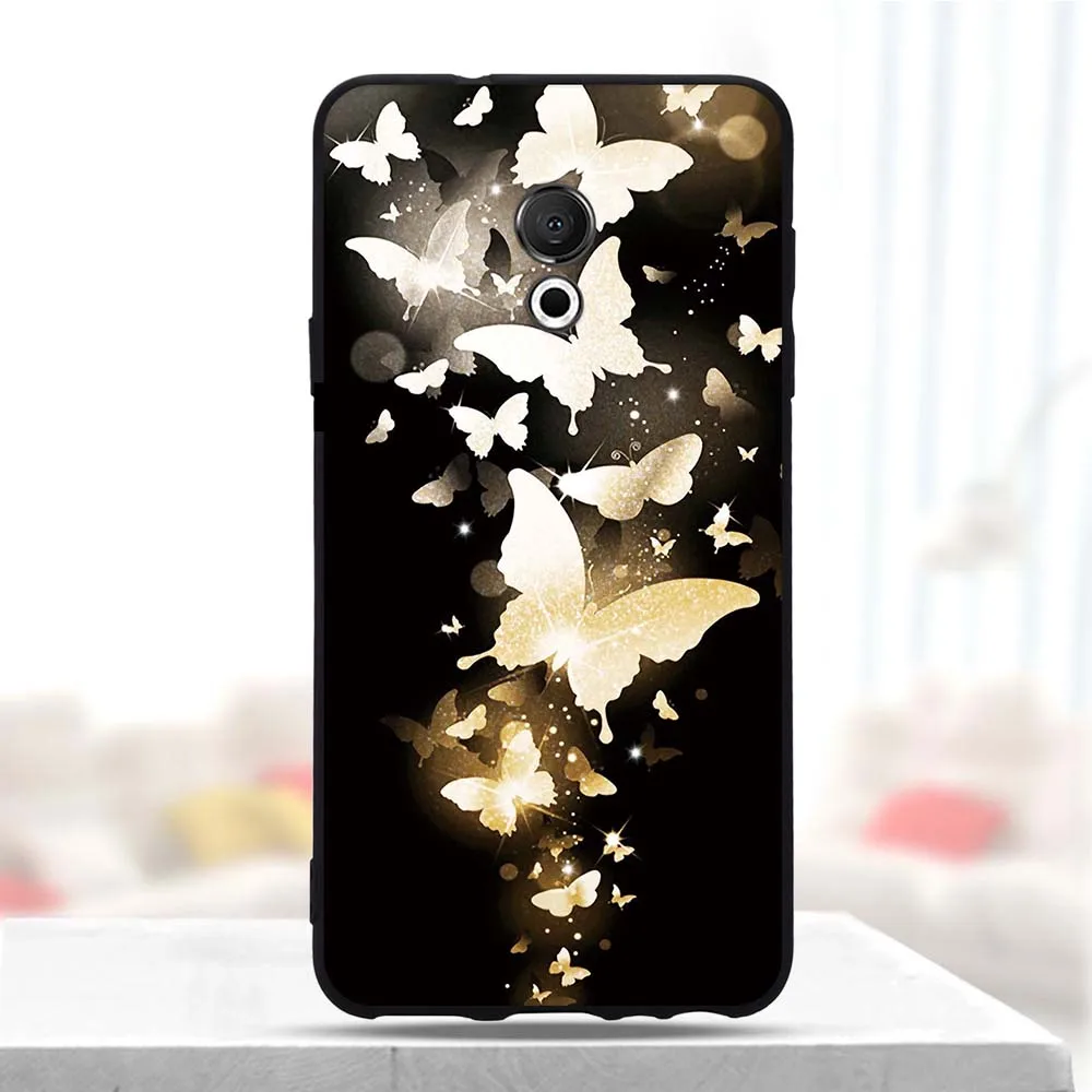 5 46 ''для Meizu 15 Lite чехол Мягкая силиконовая задняя накладка из ТПУ Обложка для M15