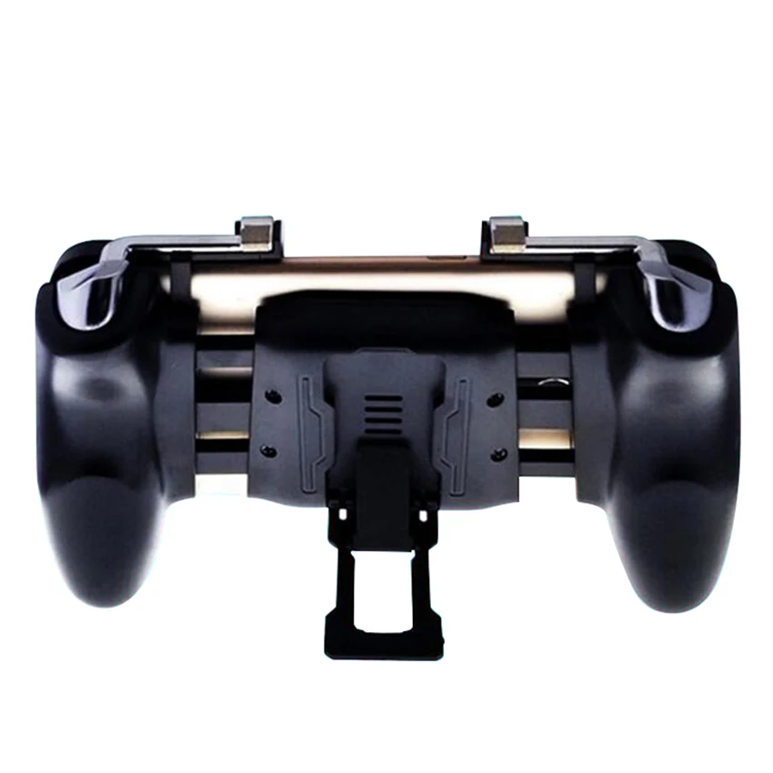  For PUBG Mobile Game Controller Shooter Trigger Fire Button+Handle Holder Phone Gamepad L1R1 Aim Ke