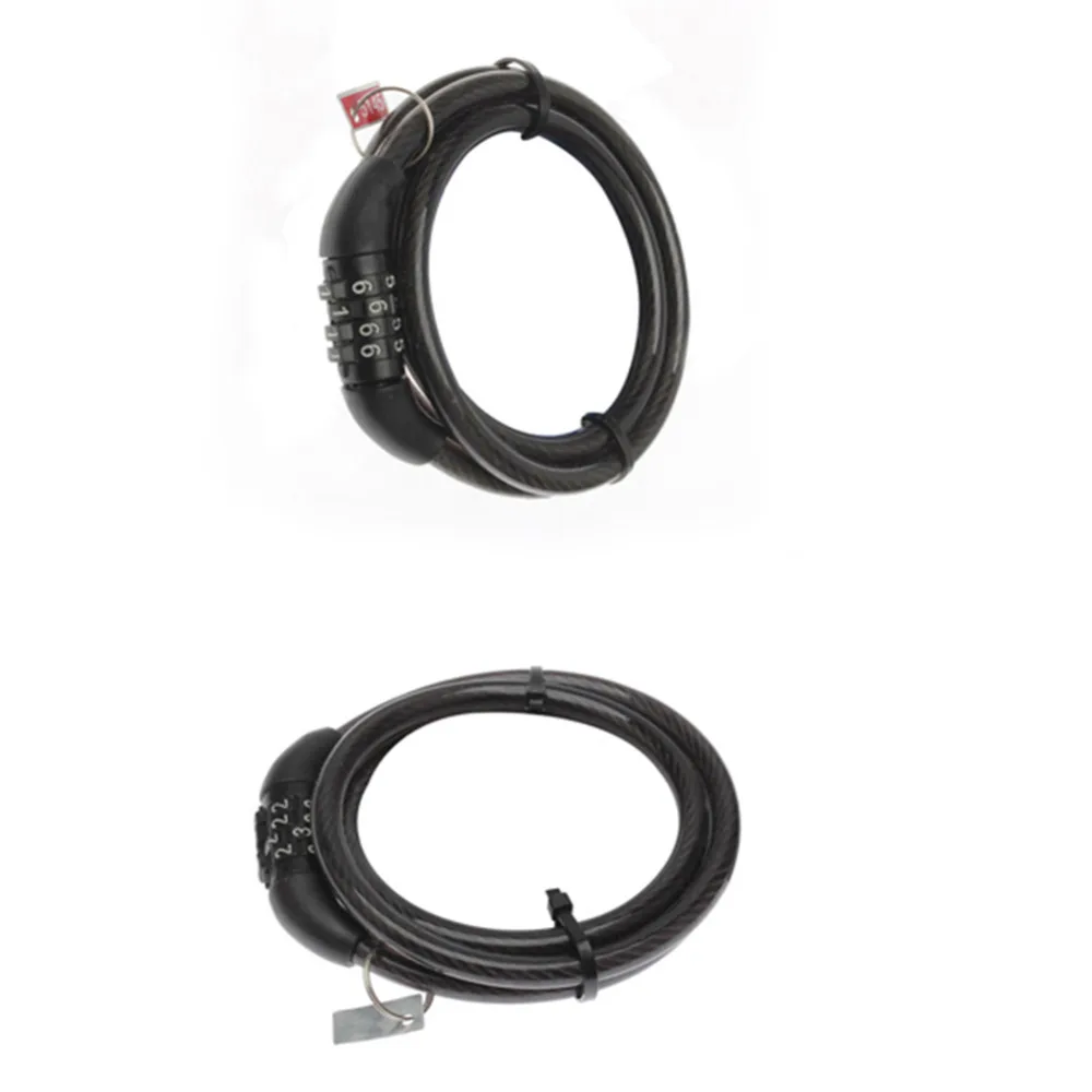 4 Digit Universal Bike Combination Lock Bicycle Cycling Security Coded