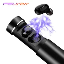 FELYBY A44 Беспроводной bluetooth-гарнитура наушники мини спортивные наушники-вкладыши гарнитура