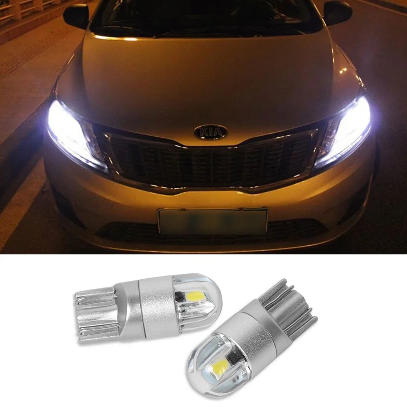 

Car Light T10 W5W Led Wedge Bulb Auto Dome Reading Parking Lights Clearance light For Kia Rio K2 Ceed K3 K5 RIO FORTE SPORTAGE