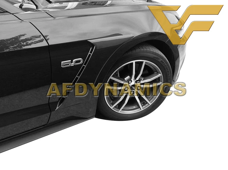 15-17 Mustang поверхность из углеродного волокна спереди вентиляционный щиток на крыло рамы накладка
