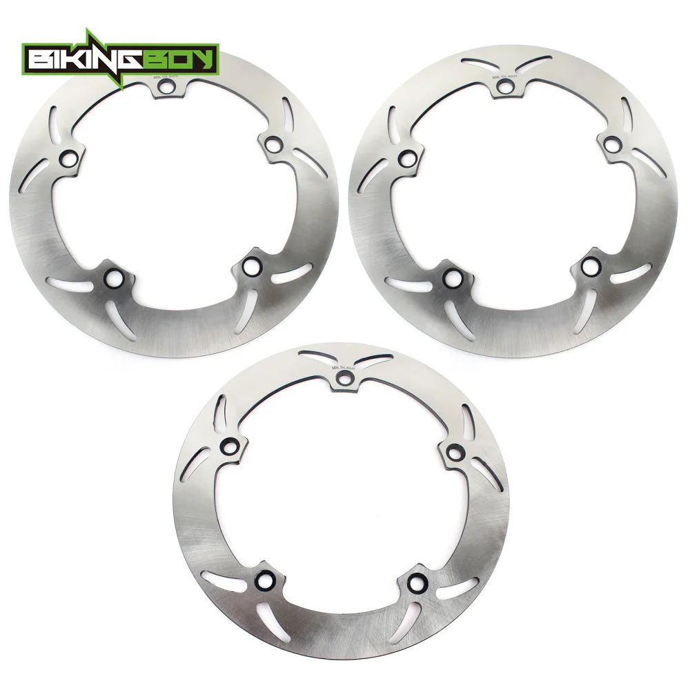 

BIKINGBOY 3PCS Front Rear Brake Discs Disks Rotors For BMW R850C R850GS R850R R1100GS R1100S R1150GS R 1150 GS Adventure