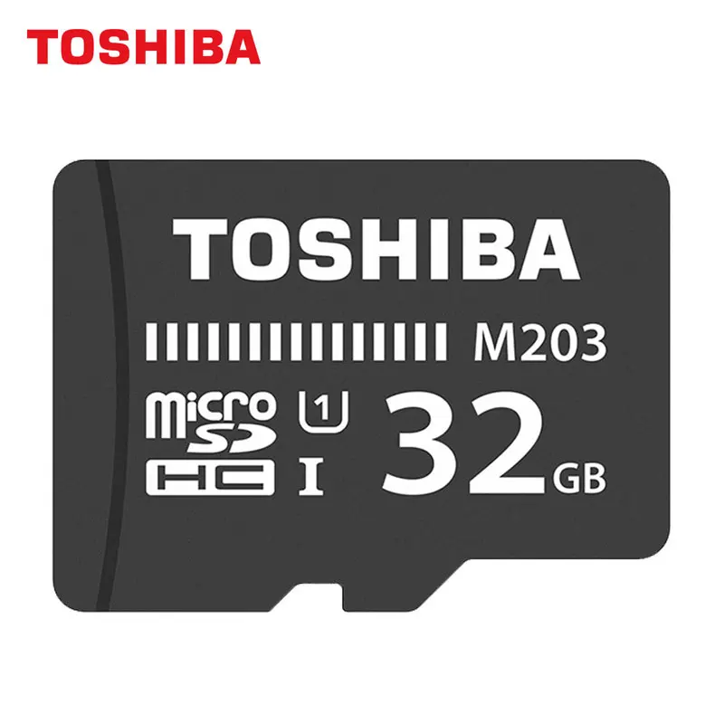 

TOSHIBA Memory Card 16GB 32GB 64GB 128GB Trans Flash Card Storage MicroSD Card U1 C10 UHS-I For Driving Recorder Read 100MB/s