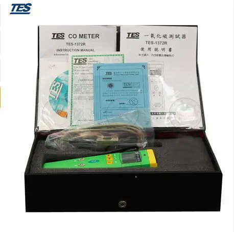 TES 1372R измеритель угарного газа/портативный детектор CO Gas 0 999
