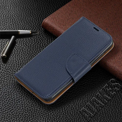 Чехол-бумажник чехол для телефона для Xiaomi Redmi Note 8 Pro Note 7 7A K20 Pro 6A 6 Pro Флип кожаный магнитный карт крышка-держатель - Цвет: Синий