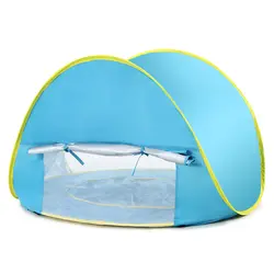 Детская Пляжная палатка, всплывающий Водонепроницаемый Анти-УФ солнцезащитный бассейн, Детские солнечные очки для улицы, тент, палатка для