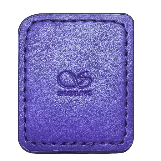 Shanling M0 кожаный чехол использовать для Shanling M0 мини DAP HIFI MP3 музыка защита игрока - Цвет: Фиолетовый