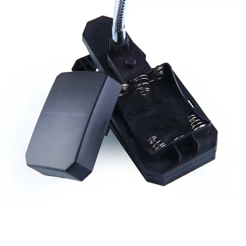 powerful led flashlight Adjustable 6 LED Flexible Clip Light Outdoor Cooking BBQ Lamp Super Bright New fanatic #3S21 (5)