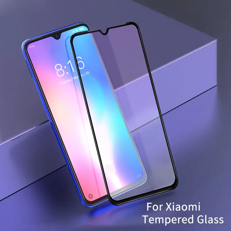 

Protective Glass On For Xiaomi MiCC9 CC9E Mi 9 8 SE Mi8 Lite Glass Screen Protector Tempered Glass Xiomi Mi9 Mi8 Full Cover Film