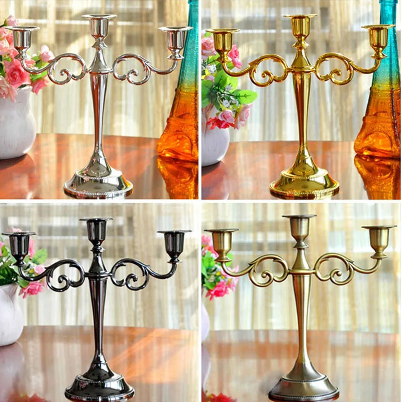 Online Buy Wholesale metal pillar candle holder from China metal pillar