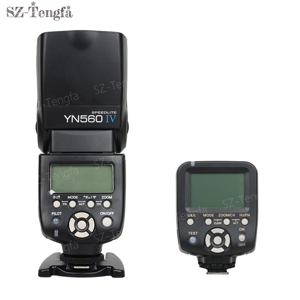Yongnuo YN560TX LCD Wireless Flash Controller + YN560 IV Flash kit For