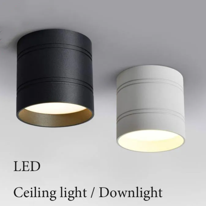 

Dimmable LED Ceiling light down light 18W 15W 9W 5W No opening Ceiling lamps for kitchen,balcony,library,bathroom,shop,Office