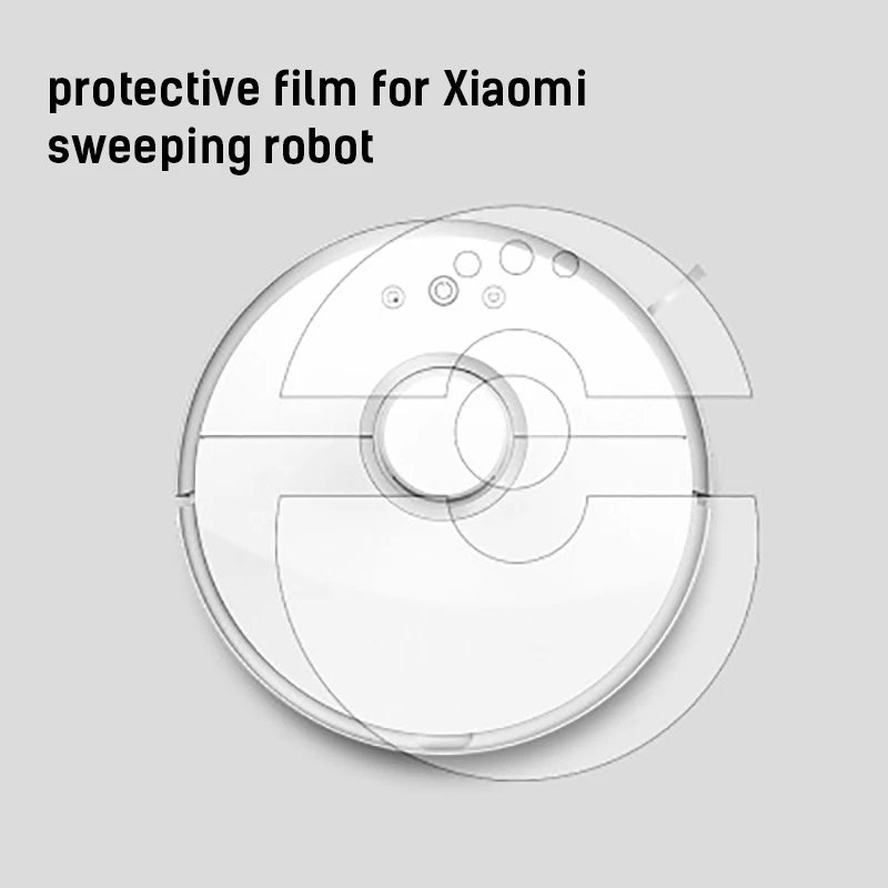 

Transparent machine protective film for Xiaomi sweeping robot Stone second generation sweeper protective screen