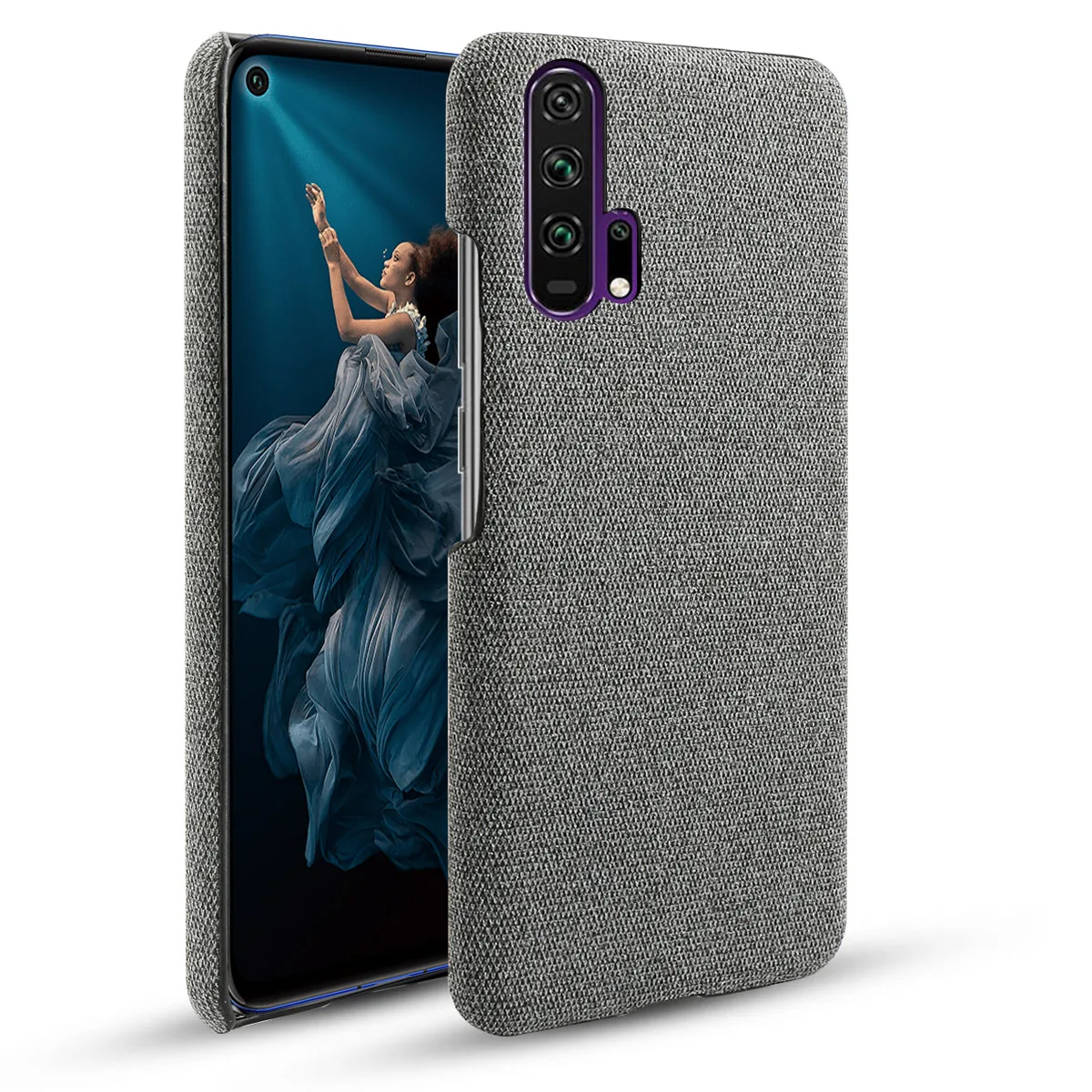 

For Huawei Honor 20 20 Pro Case Slim Fabric Cloth Hard Protection Cover For Huawei Honor 20 Honor 20 Pro Case Shockproof Shell